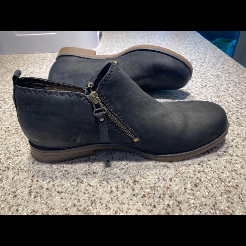 Hush Puppies Black Ankle Boots